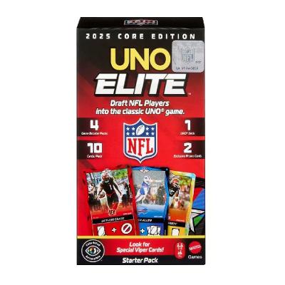 Jogo Uno Elite NFL Pacote Inicial - Mattel