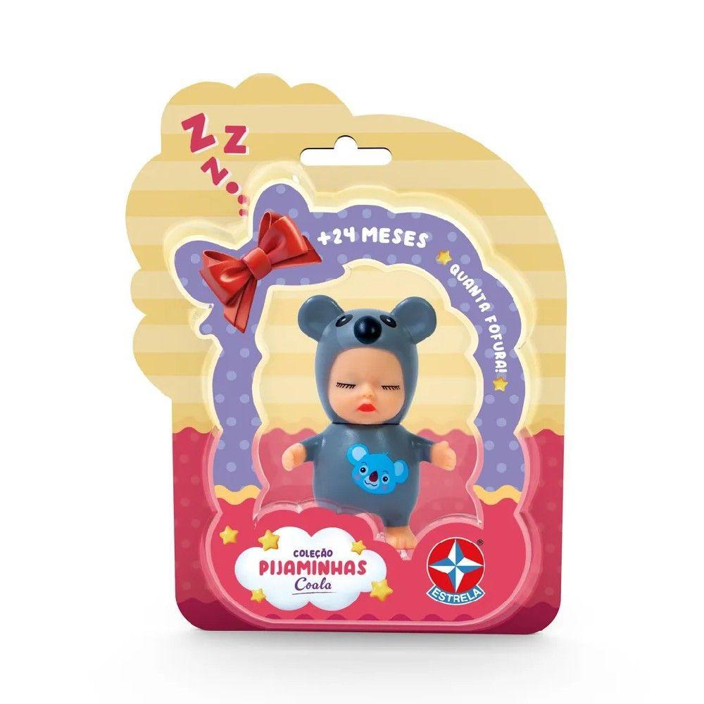 Coleção Pijaminhas Mini Boneca Coala - Estrela - 1