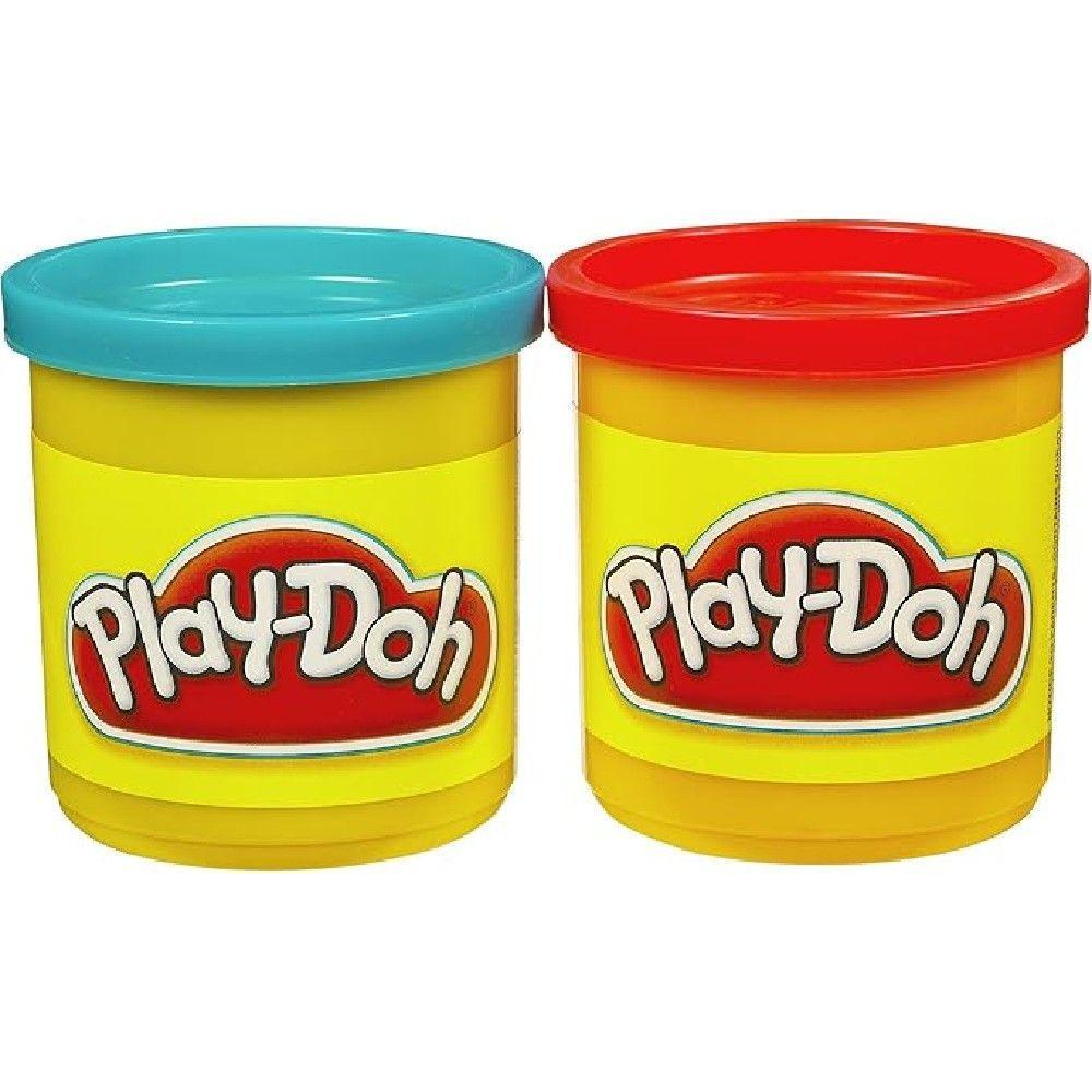 Play-Doh Massa de Modelar Azul e Vermelho - Hasbro - 2