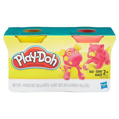 Play-Doh Massa de Modelar Rosa e Amarelo - Hasbro