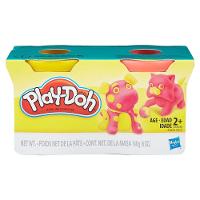 Play-Doh Massa de Modelar Rosa e Amarelo - Hasbro - 1