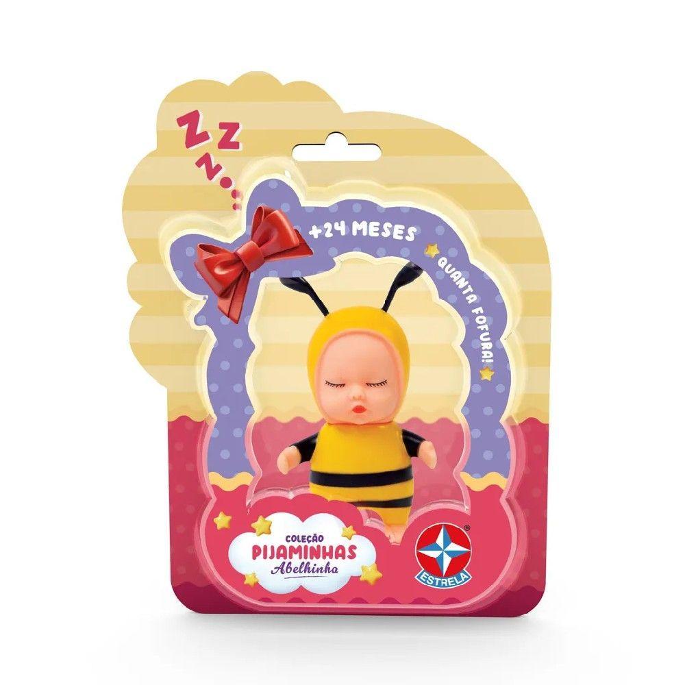 Coleção Pijaminhas Mini Boneca Abelhinha - Estrela - 1