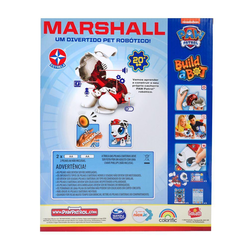 Patrulha Canina Marshall Pet Robótico para Montar - Estrela - 3