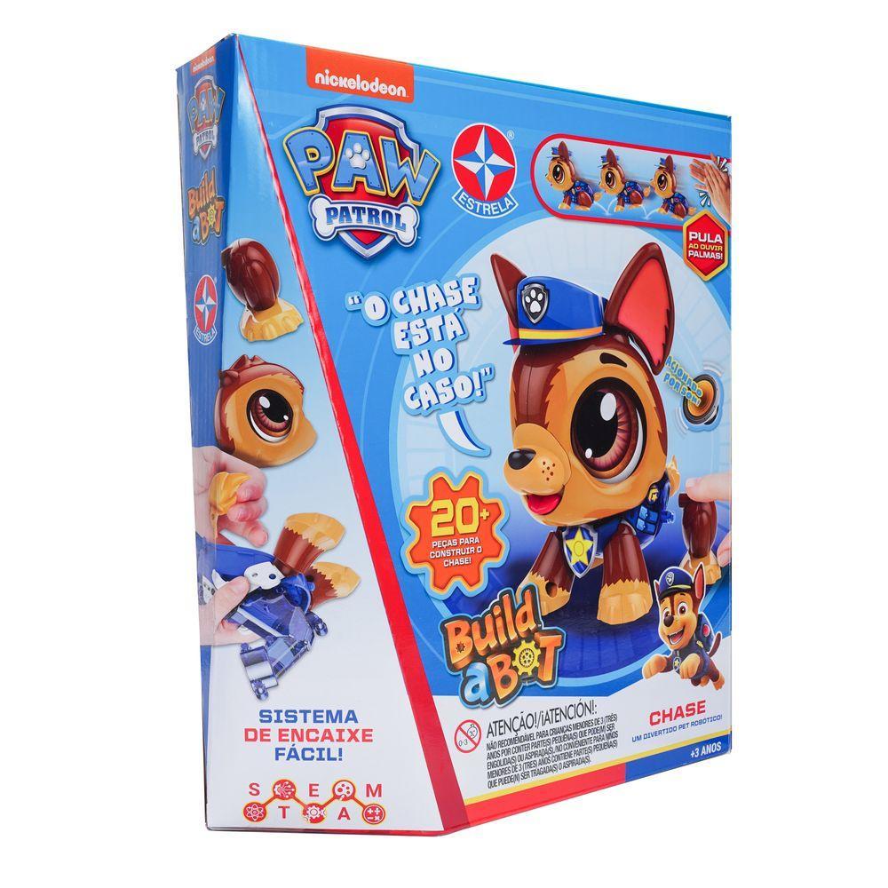 Patrulha Canina Chase Pet Robótico para Montar - Estrela - 1