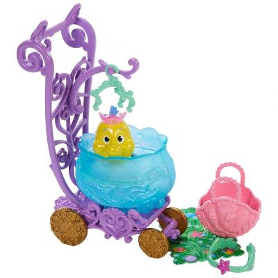 Disney Princesa Carruagem com Animal Ariel - Mattel