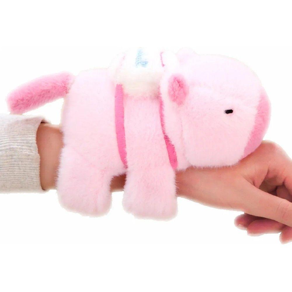 Pulseira Capivara Rosa com Mochilinha Baseball - BBR Toys - 2