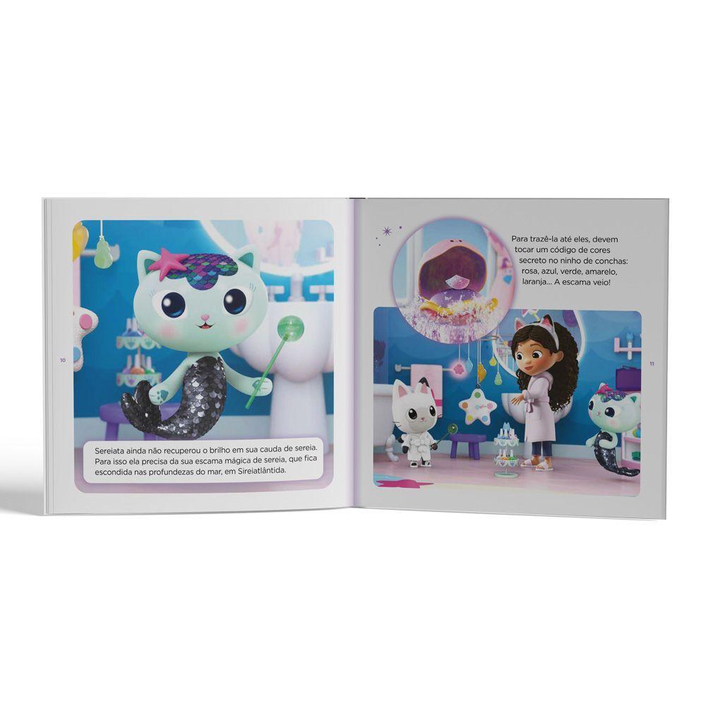 Gabbys Dollhouse Livro Sereiata - Fun Divirta-se - 4