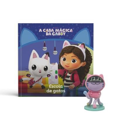 Gabbys Dollhouse Livro Escola de Gatos - Fun Divirta-se