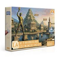 Quebra-Cabeça 1000 Peças 7 Maravilhas Mundo Antigo - Toyster - 1