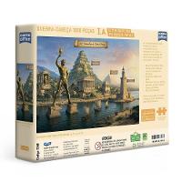 Quebra-Cabeça 1000 Peças 7 Maravilhas Mundo Antigo - Toyster - 3