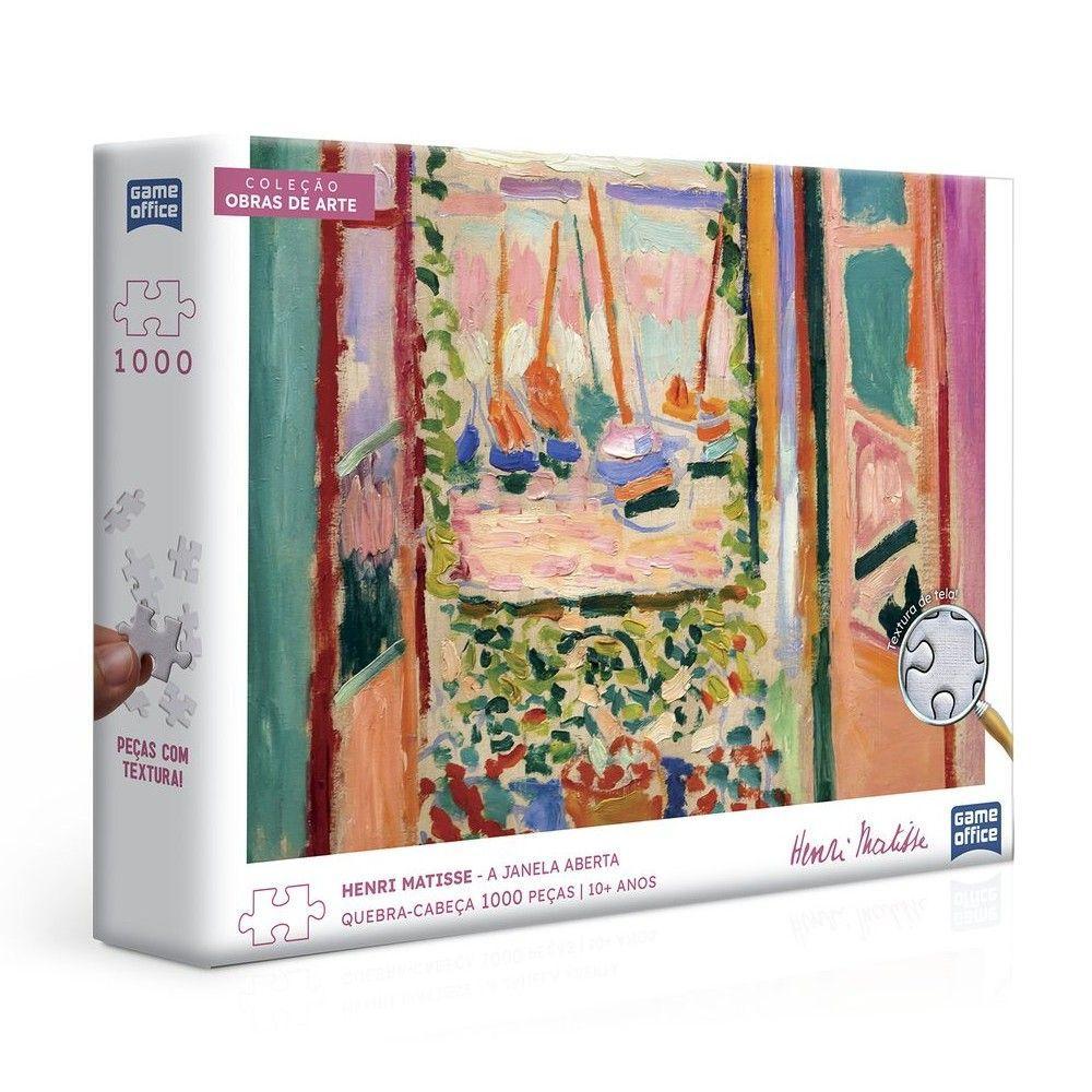 Quebra-cabeça 1000 Peças A Janela Aberta - Toyster - 1