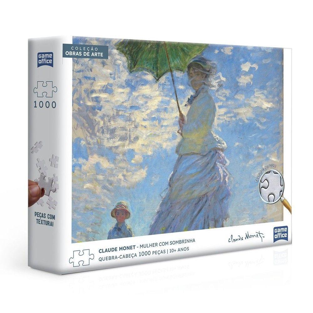 Quebra-Cabeça 1000 Peças Mulher com Sombrinha - Toyster - 1