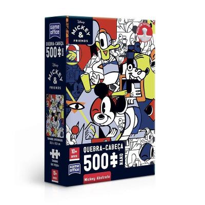 Quebra-cabeça 500 Peças Nano Mickey Abstrato - Toyster