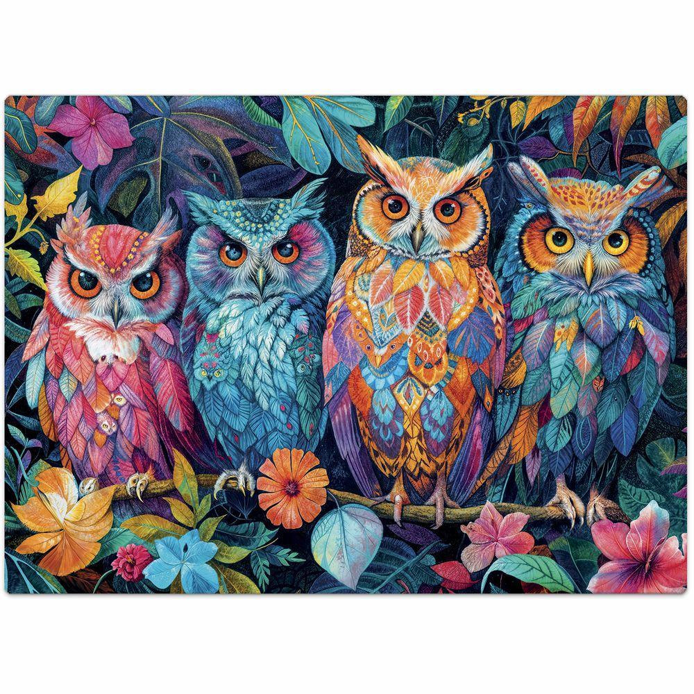 Quebra-cabeça 1000 Peças Coruja Mística - Toyster - 2