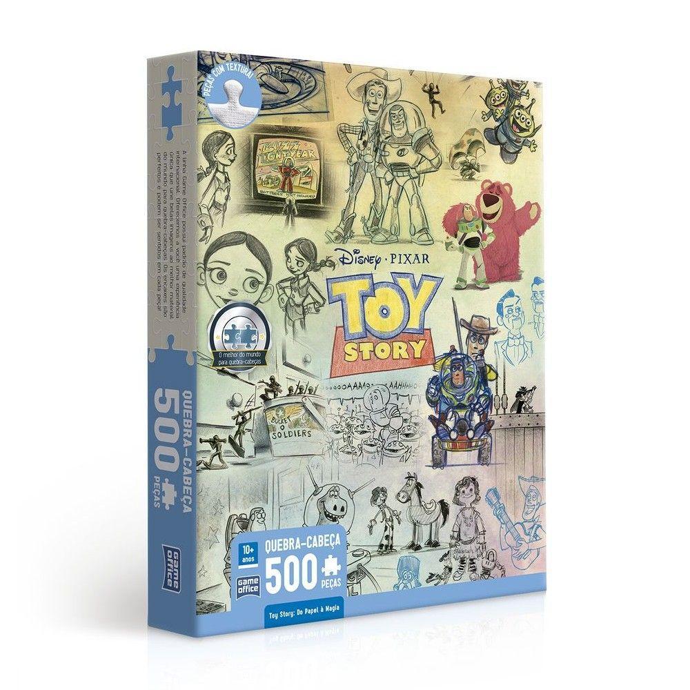 Quebra-cabeça 500 Peças Toy Story do Papel a Magia - Toyster - 1