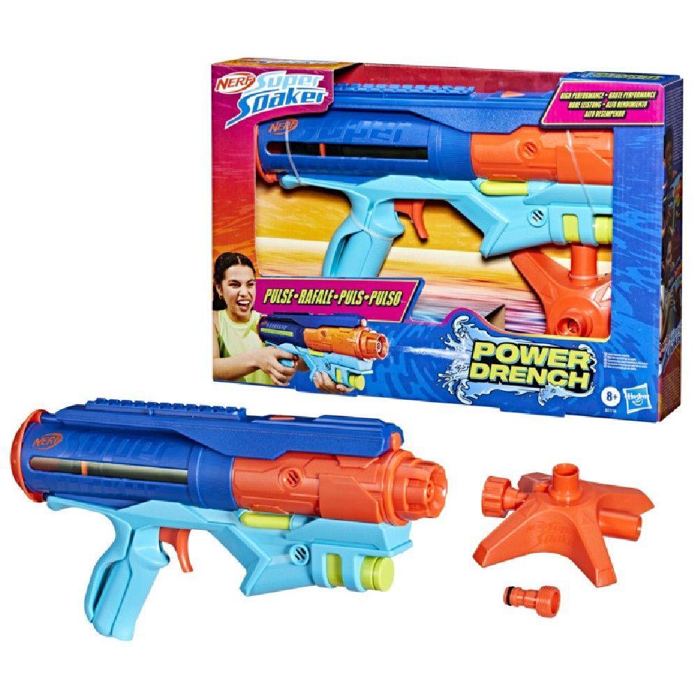 Lança Água Nerf Super Soaker Power Drench - Hasbro - 1
