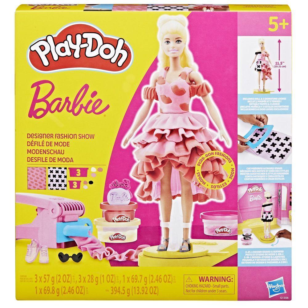 Massa de Modelar Play-Doh Barbie Estúdio de Moda - Hasbro - 2