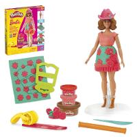Massa de Modelar Play-Doh Barbie Arranjos e Franjas - Hasbro - 1