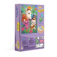 Quebra-Cabeça 100 Peças Mundo Fofinho Metalizado - Toyster