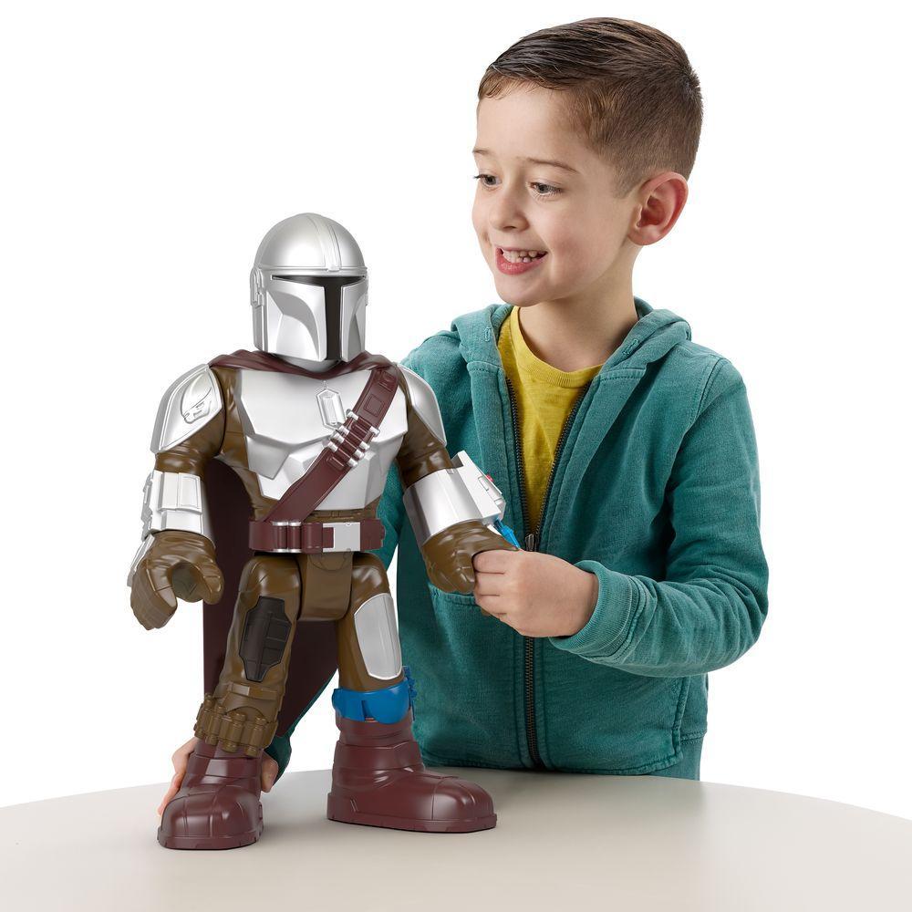Imaginext Star Wars Figura de Ação XXL Mandalorian - Mattel - 5