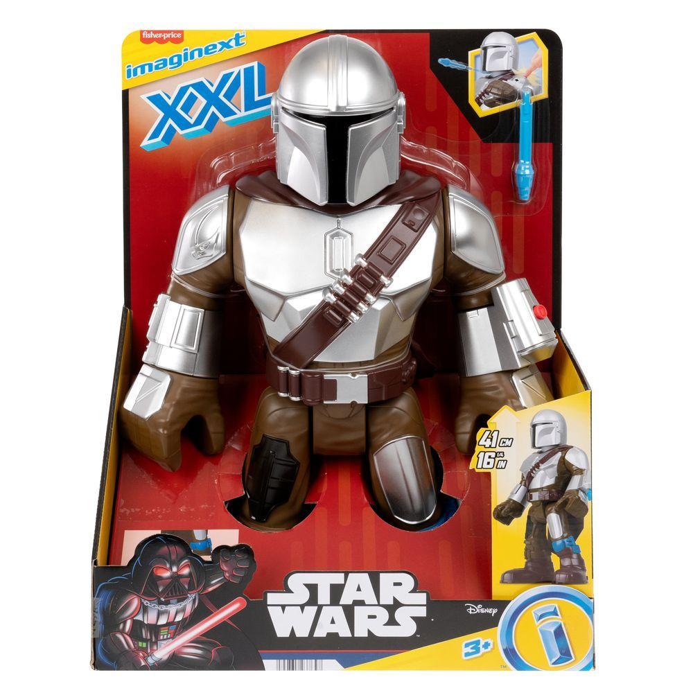 Imaginext Star Wars Figura de Ação XXL Mandalorian - Mattel - 6