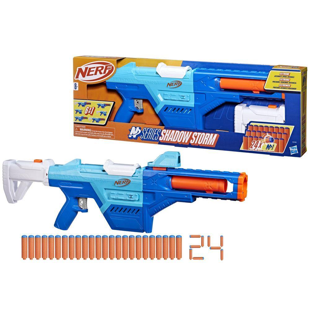 Lançador de Dardos Nerf N Series Shadow Storm - Hasbro - 1