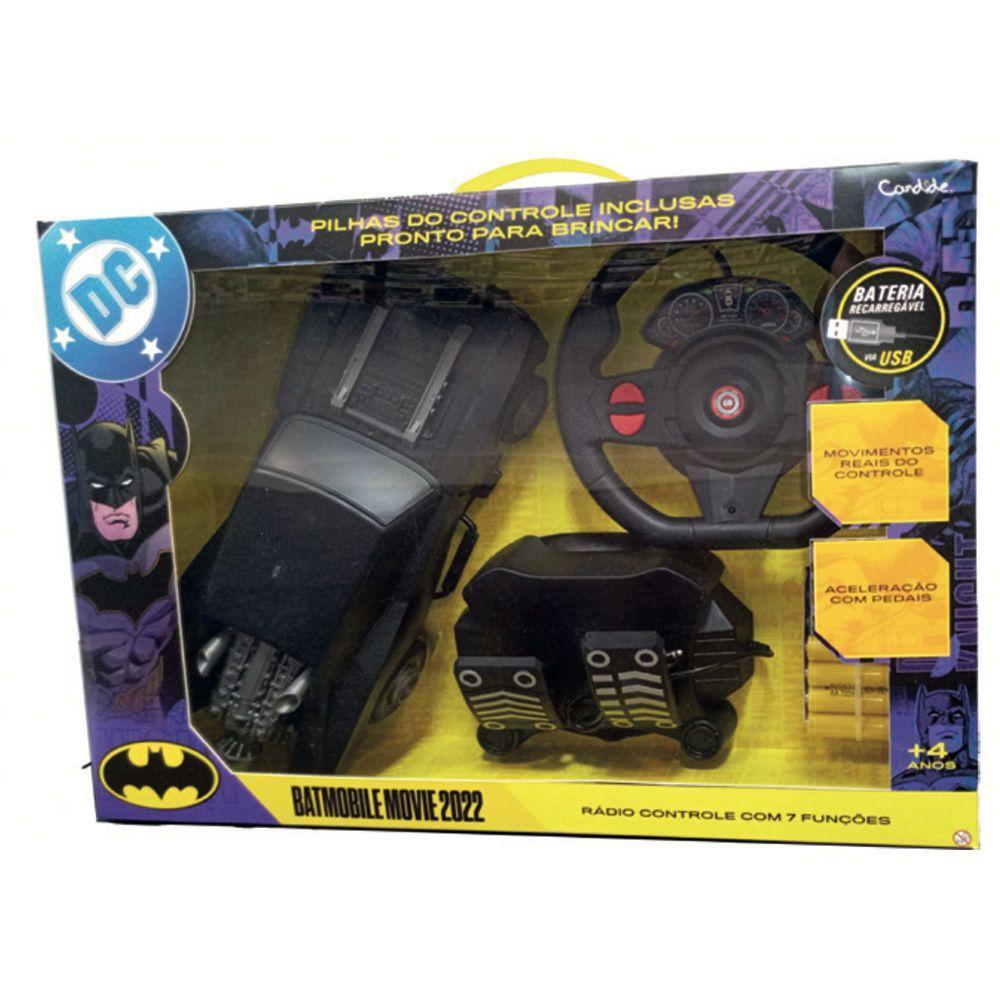Carro Controle Remoto Batman Batmóvel Filme 2022 - Candide - 5