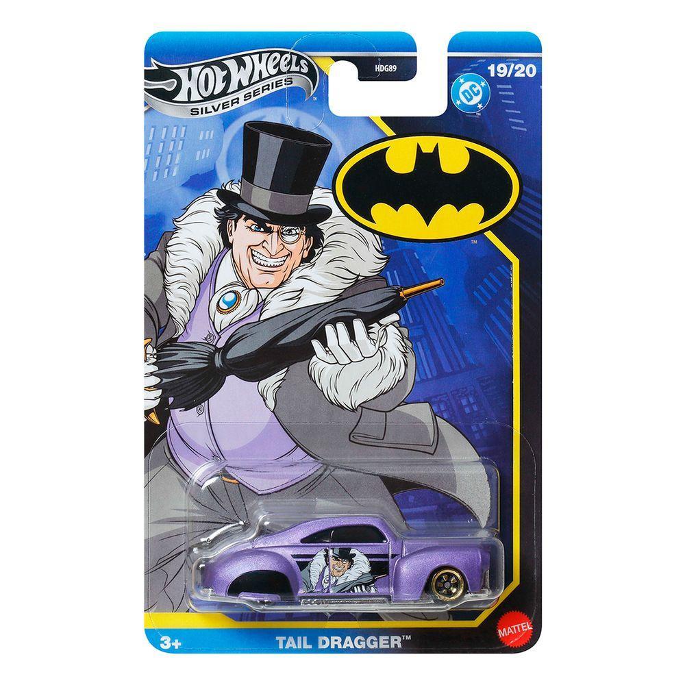 Hot Wheels Carro Batman Tail Dragger - Mattel - 1