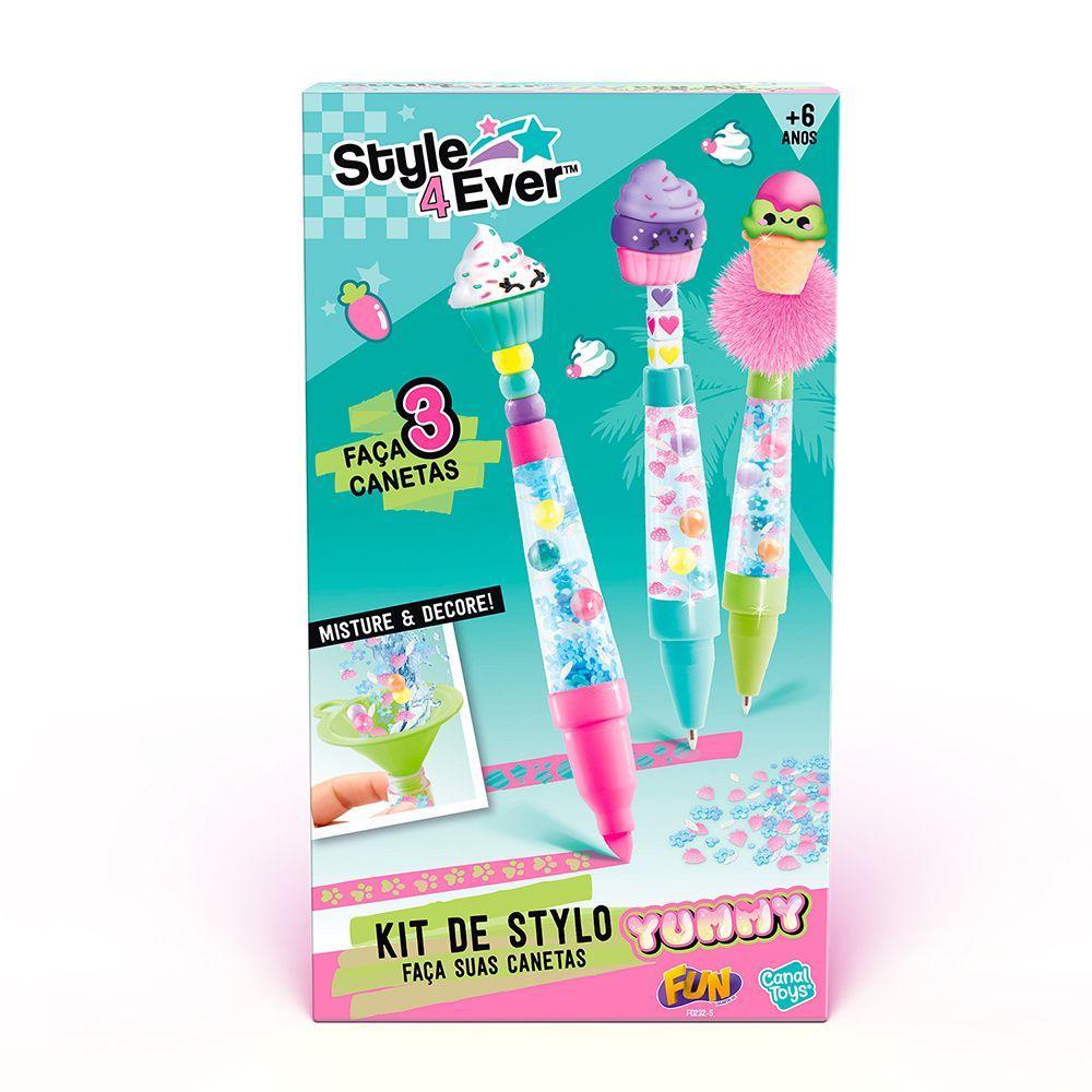 Fun Kit de Stylo Faça Suas Canetas Yummy - Fun Divirta-se - 7