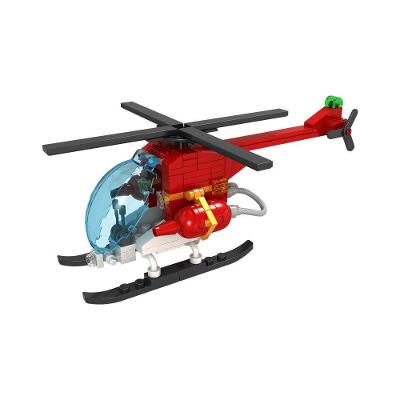 Bombeiros Helicóptero 140 peças - Xalingo