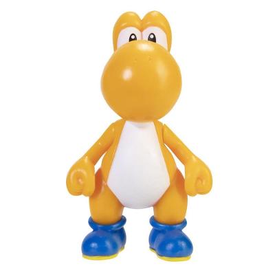 Super Mario Mini Boneco Colecionável Orange Yoshi - Candide