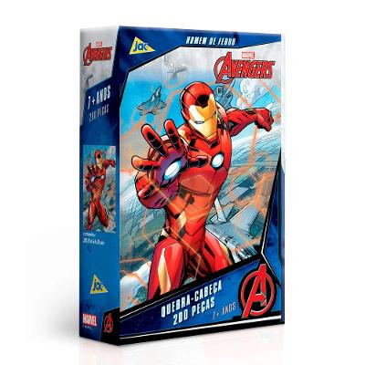 Quebra-Cabeça Homem de Ferro Vingadores 200 peças - Toyster