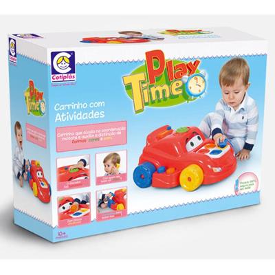 Carrinho Playtime Com Atividades - Cotiplas