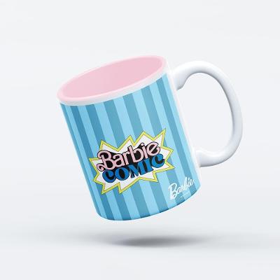 Caneca Barbie Azul - Fun Divirta-se