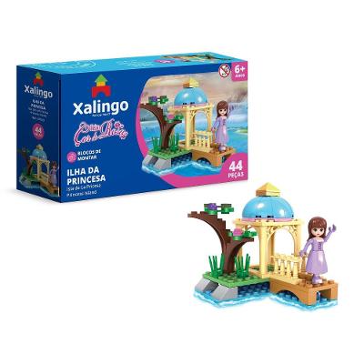 Blocos de Montar Encanto Ilha da Princesa 44 Peças - Xalingo