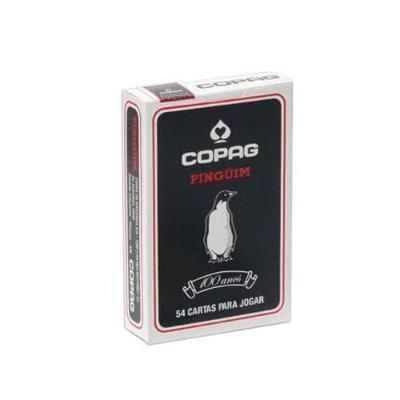 Baralho Copag Pinguim Preto Cartucho Unitário - Copag