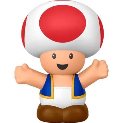 Boneco Toad Super Mario Bros Little People - Mattel