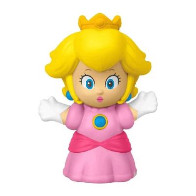 Boneca Peach Super Mario Bros Little People  - Mattel