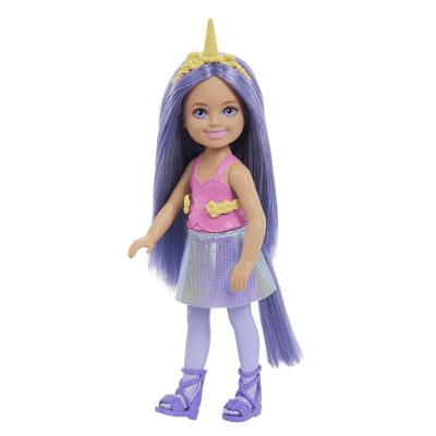 Barbie Chelsea Looks Magicos Unicornio Roxo - Mattel