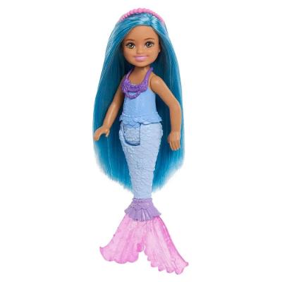 Barbie Chelsea Looks Magicos Sereia Azul - Mattel