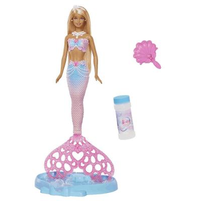 Barbie Sereia Bolhas Mágicas - Mattel