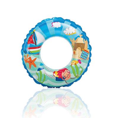 Boia Transparente Estampa Azul - Intex