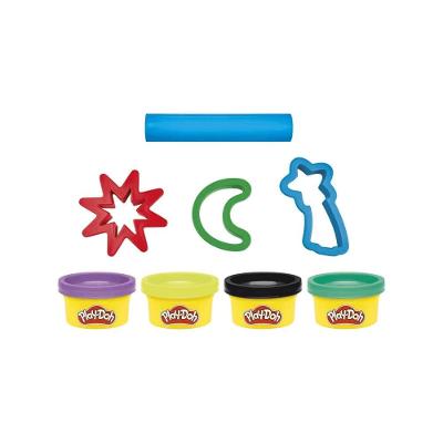 Play Doh Caixa com 4 Massinhas e Acessórios - Mattel