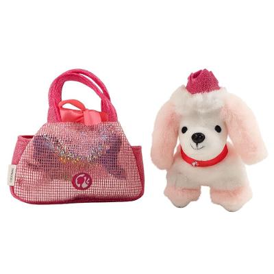 Barbie Bolsinha Poodle Branco - Fun Divirta-se