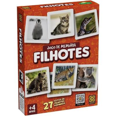 Jogo da Memória Filhotes - Grow