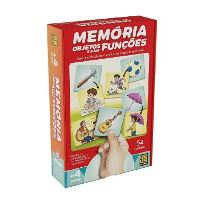 Jogo Memória Objetos e Funções - Grow