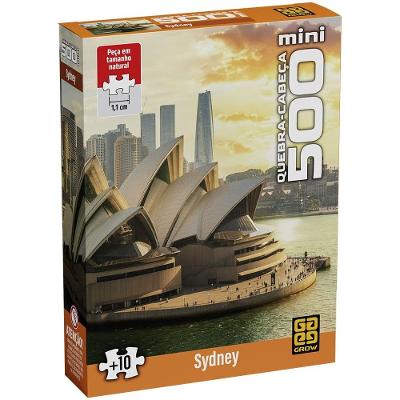 Quebra-Cabeça 500 peças Sydney - Grow