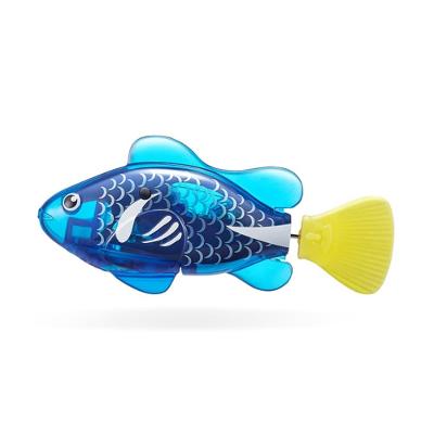 Robô Alive Fish Nada de Vedade Azul e Amarelo - Fun Divirta-se