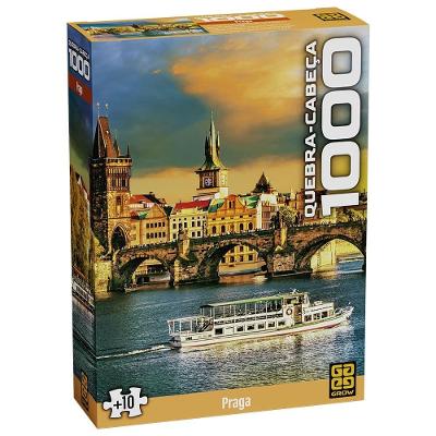 Quebra-Cabeça 1000 Peças Praga - Grow