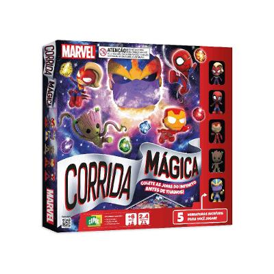 Jogo de Tabuleiro Corrida Mágica Marvel - Copag